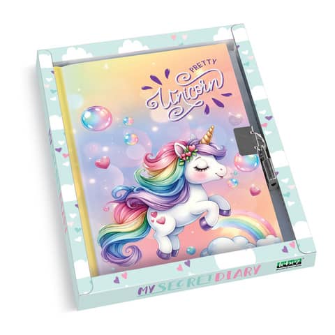 Diario dei segreti Lebez pretty Unicorn 3 soggetti assortiti 81129